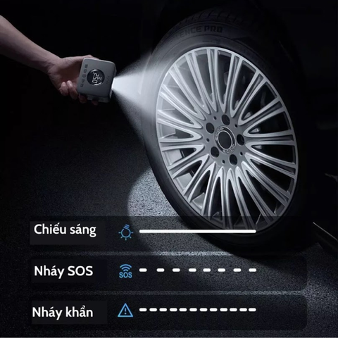 Máy bơm xe cầm tay 70MAI TP07