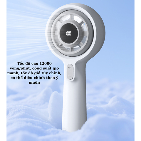 Quạt cầm tay mini Qualitell Y3 GXF06 10W Pin 3000mAh