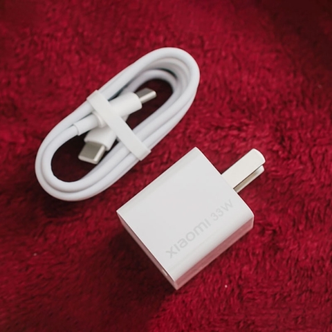 Bộ củ cáp sạc nhanh type C Xiaomi AD33G 33W