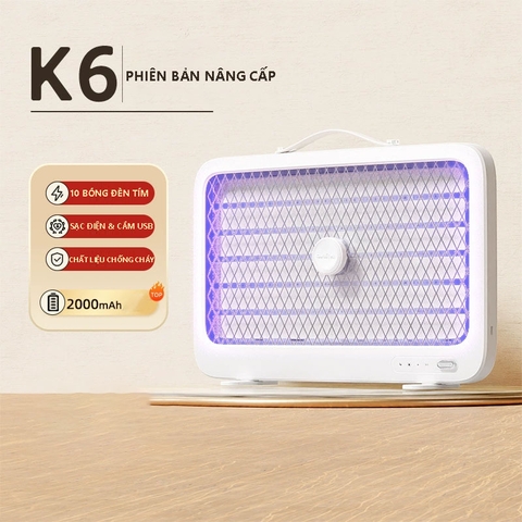 Đèn bắt muỗi Qualitell K6 ZSC242115 Pin 2000mAh