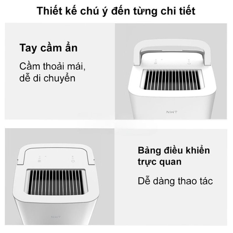 Máy hút ẩm thông minh Xiaomi New Widetech 10L