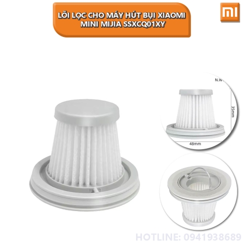Set 2 lõi lọc cho máy hút bụi Xiaomi mini Mijia SSXCQ01XY