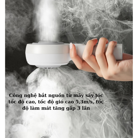 Quạt cầm tay mini Qualitell Y3 GXF06 10W Pin 3000mAh