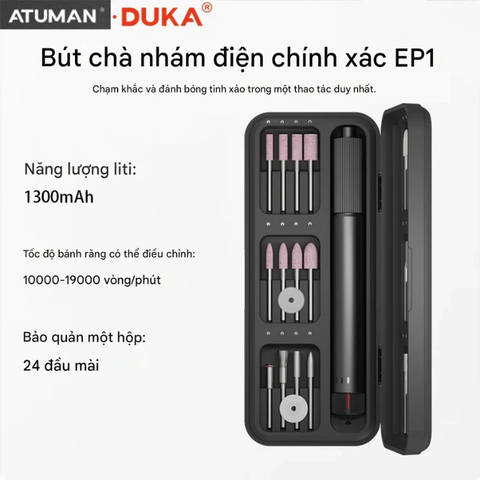Atuman EP1 Bút Chà Nhám Và Đánh Bóng 1300mAh 19000RPM type-C Không Dây