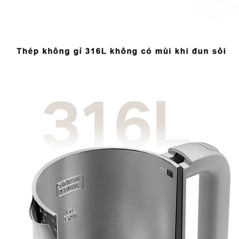 Ấm, bình đun nước siêu tốc 1.7L Xiaomi Mijia S1 MJDSH07YM