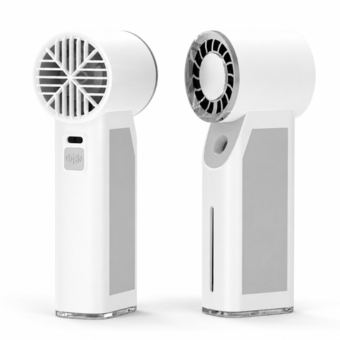 Quạt phun sương tích điện cầm tay mini có sò lạnh Solove MLS6212B - Bảo hành 1 tháng