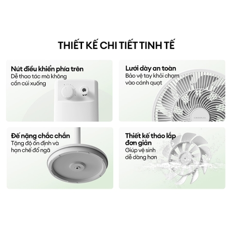 Quạt đứng Deerma DEM-FD13W