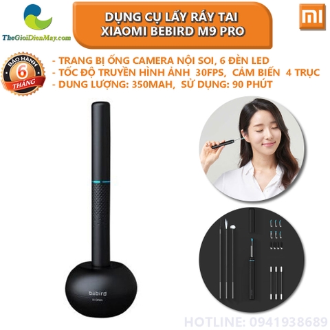 Dụng cụ lấy ráy tai thông minh XIAOMI Bebird M9 PRO