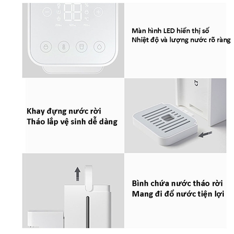 Máy nước nóng để bàn Mijia S1 MSYSJ03MH 3L trắng