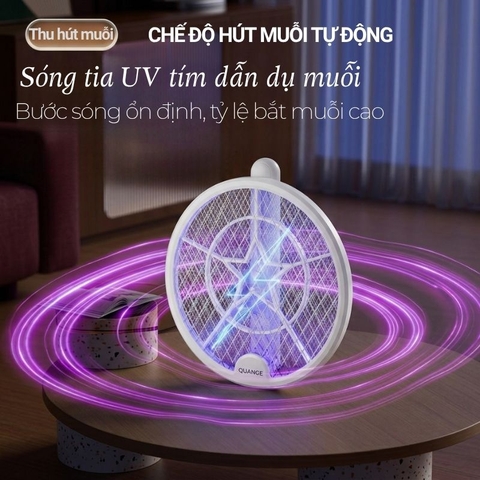 Vợt muỗi đa năng gấp gọn Quange SW1 – Vừa là vợt muỗi, vừa là đèn bắt muỗi tự động