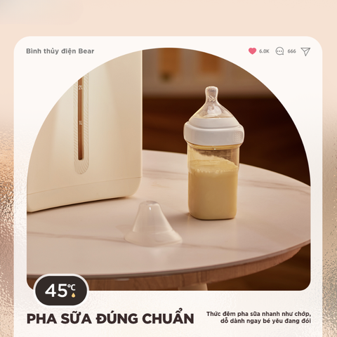 Bình thuỷ điện đun nước nóng và giữ nhiệt 5L Bear EWB-5H50M54