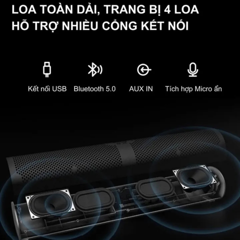 Loa máy tính Redmi ASB02A màu đen