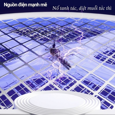 Vợt muỗi đa năng gấp gọn Quange SW1 – Vừa là vợt muỗi, vừa là đèn bắt muỗi tự động