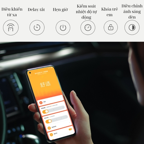 Máy sưởi thông minh Xiaomi Smartmi Graphene GR-H kết nối app mihome