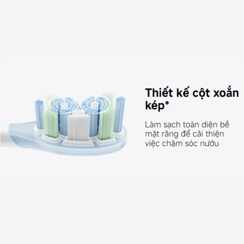 Bàn chải đánh răng điện sóng âm Oscillation Electric Toothbrush White GL BHR9814GL