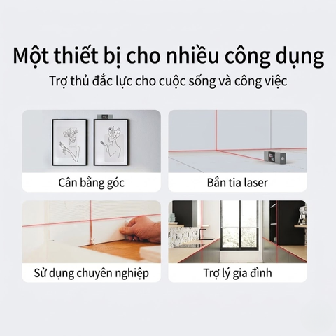 Máy đo góc Laser Atuman LI1 Màn hình LED hai mặt