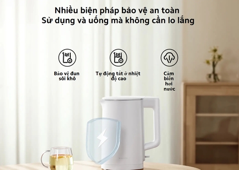 Ấm đun nước siêu tốc Xiaomi 2 Lite 1.5L MJDSH06-A