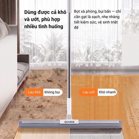 Cây lau nhà gạt nước đa năng Quange dài 1.2m