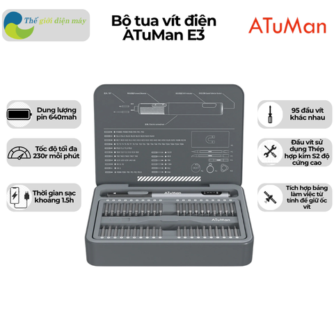 Bộ tua vít điện ATuMan E3 95-in-1