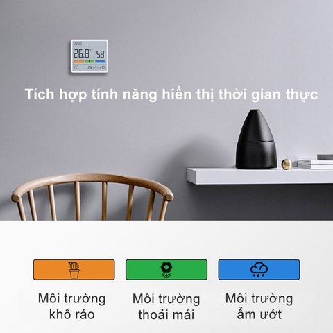 Đồng hồ đo nhiệt độ và độ ẩm Duka Atuman TH1