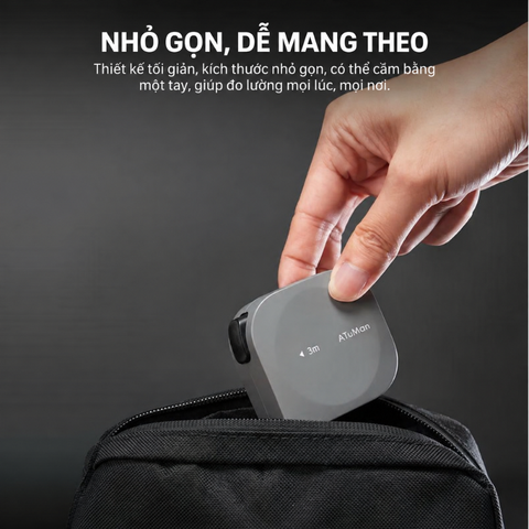 Thước dây cuộn tự khóa Atuman TP1 dài 3m, độ chính xác cao