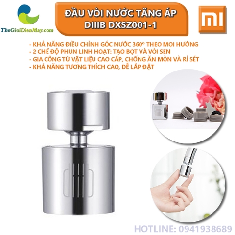 Đầu vòi nước tăng áp DiiiB DXSZ001-1