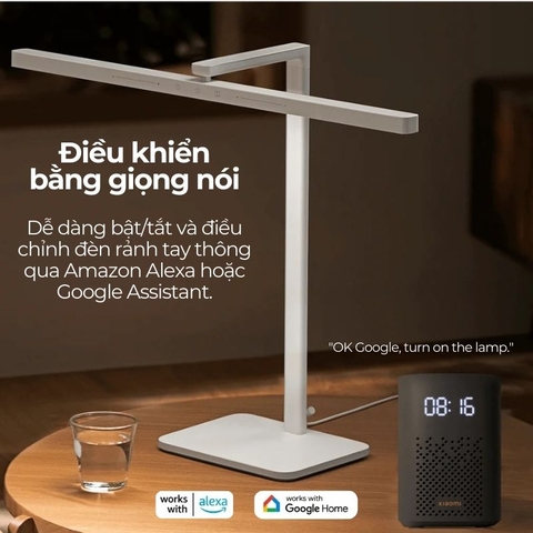 Đèn bàn học Xiaomi LED Desk Lamp 2 – Đèn bàn làm việc chống chói, ánh sáng dịu mắt, cảm ứng thông minh