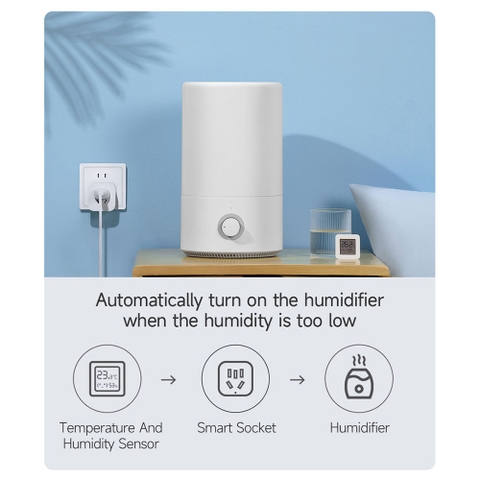 Ổ cắm điện thông minh xiaomi wifi gen 3 theo dõi công suất bảo vệ sạc quá điện chống cháy nổ