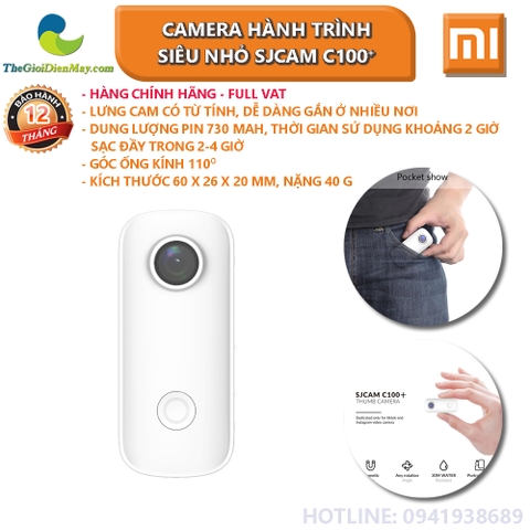 Camera hành động siêu nhỏ SJCAM C100+