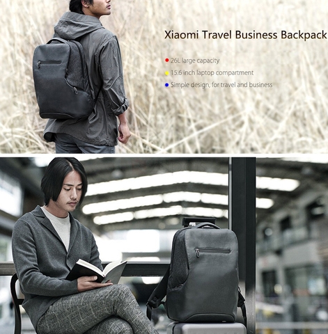 [Bản Quốc Tế] Balo Xiaomi Mi Urban Backpack (Dark Gray)