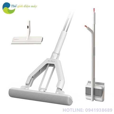 Bộ chổi lau nhà 3 món DEERMA QJ100