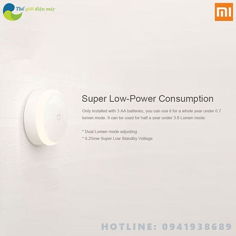 [Bản quốc tế] Đèn ngủ cảm biến hồng ngoại Xiaomi Mijia night light