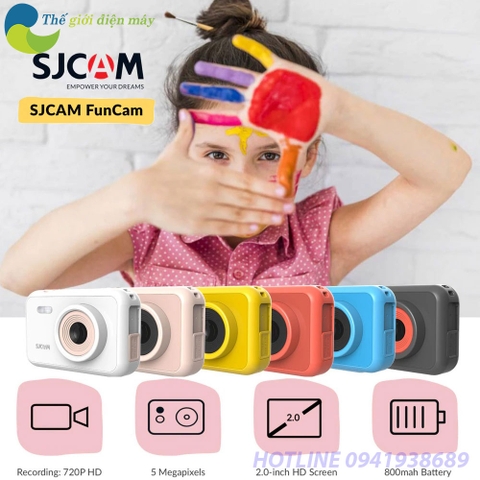 Camera cho trẻ em camera hành động SJCAM FUNCAM KIDS