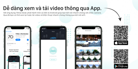 [Bản quốc tế] Camera hành trình gương 70mai D07