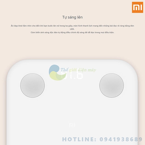 Cân điện tử thông minh Xiaomi Mi Body Composition Scale 2