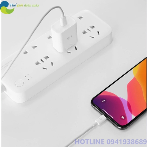 Cáp sạc nhanh PD USB-C to Lightning Xiaomi ZMI AL870 (1M)/ AL871 (0.3M)