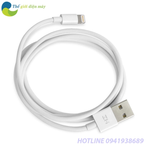 Cáp sạc Lightning Xiaomi ZMI AL813C Chuẩn MFi Dài 1m
