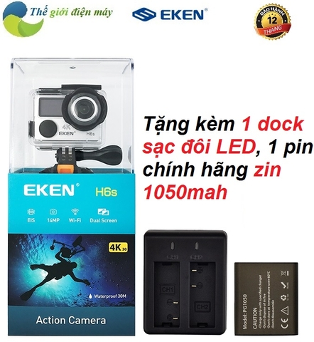 Camera hành động Eken H6S