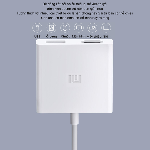 Đầu chuyển đổi cho máy tính từ type C sang HDMI