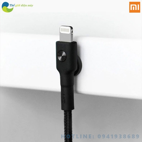 Dây Sạc Xiaomi Lightning ZMI AL803 chân sạc lightning Siêu Bền Bọc Kevlar cho iphone ipad dài 1.1m