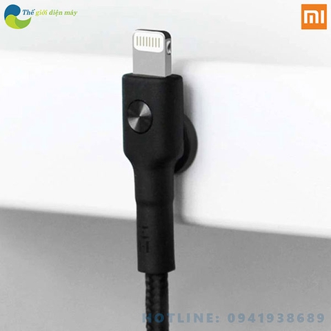 Dây Sạc Xiaomi Lightning ZMI AL803 chân sạc lightning Siêu Bền Bọc Kevlar cho iphone ipad dài 1.1m