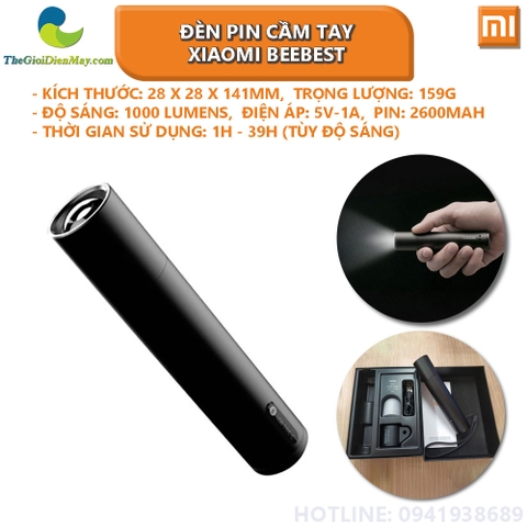 Đèn pin cầm tay siêu sáng Xiaomi BeeBest