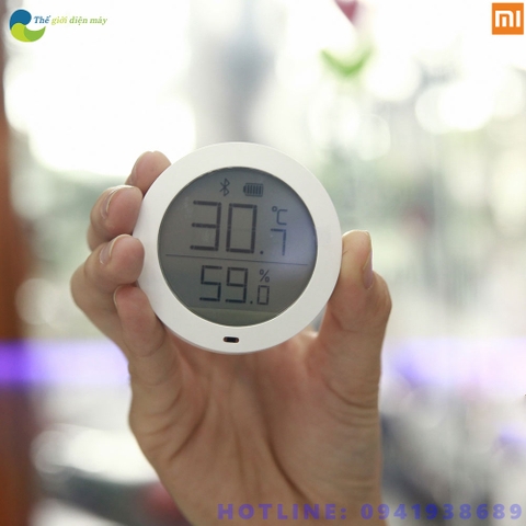 [Bản Quốc Tế] Đồng Hồ Đo Nhiệt Độ và Độ Ẩm Xiaomi Mijia