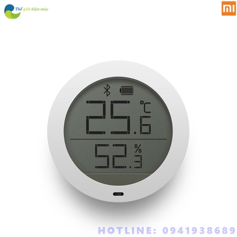 [Bản Quốc Tế] Đồng Hồ Đo Nhiệt Độ và Độ Ẩm Xiaomi Mijia