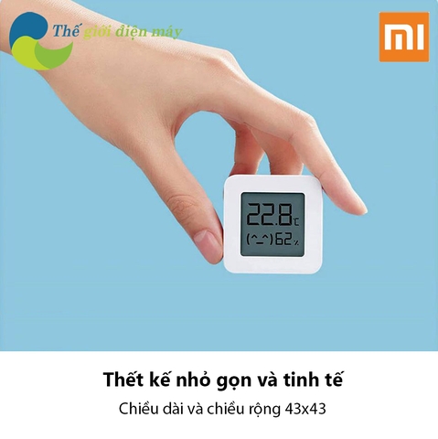 Đồng hồ đo nhiệt độ và độ ẩm Xiaomi Mijia 2