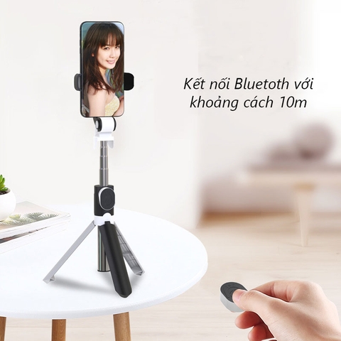 Gậy selfie bluetooth 3 chân tripod XT09 cho điện thoại