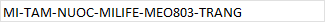 Tăm nước vệ sinh răng miệng Milife MEO803