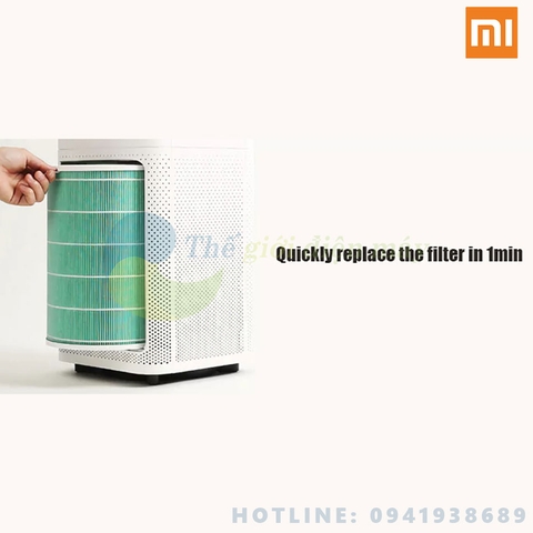 Lõi lọc không khí cho xiaomi air purifier thay thế cho các máy lọc không khí XIAOMI  đời gen 1 gen 2  2S 2H 3 3H và pro