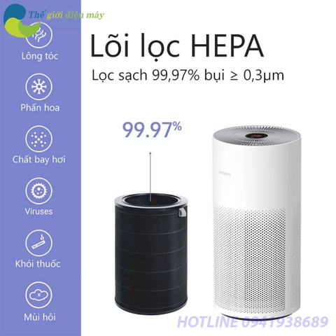 Lõi lọc không khí cho máy Lọc không khí Xiaomi Smartmi Air Purifier