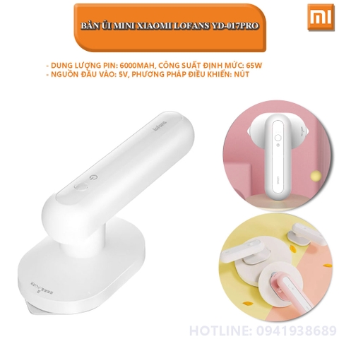 Bàn ủi mini Xiaomi Lofans YD-017PRO